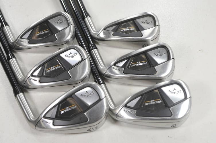 Callaway Rogue ST MAX 2024 6-PW,AW Iron Set Regular Tensei CR Graphite # 222236