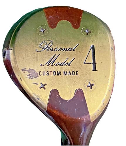 Personal Model Genuine USA Persimmon 4 Wood Men's Dynamic Stiff Steel RH 41.5 HC