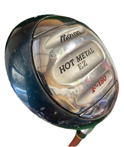 Mizuno Hot Metal EZ F-180 5 Wood Tour Spirit Red RH 60L Ladies Graphite New Grip