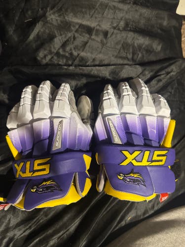 STX Surgeon RZR Lacrosse Gloves (Used)