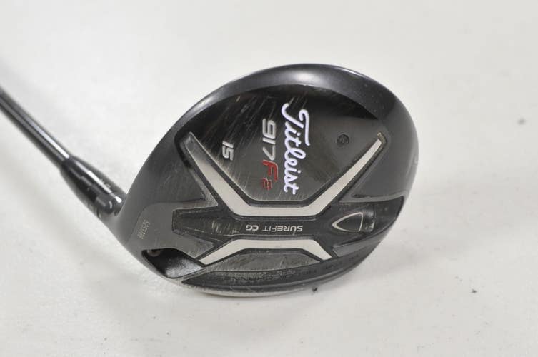 Titleist 917F2 15* Fairway Wood Regular Flex RH Diamana S+ 70g Graphite #222148