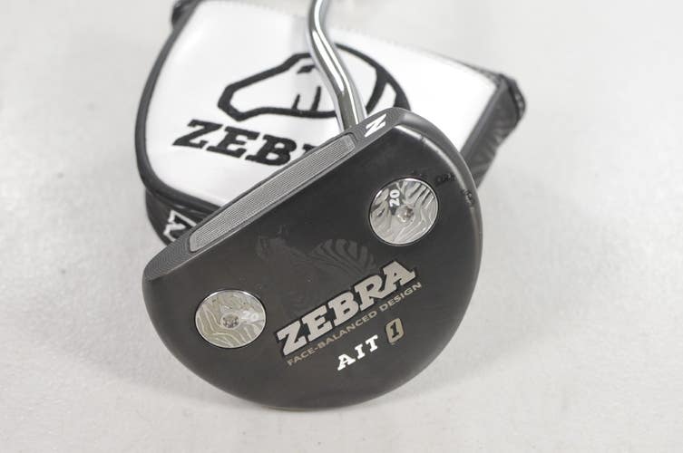 Zebra AIT 1 33" Putter Right Steel with Head Cover # 222125