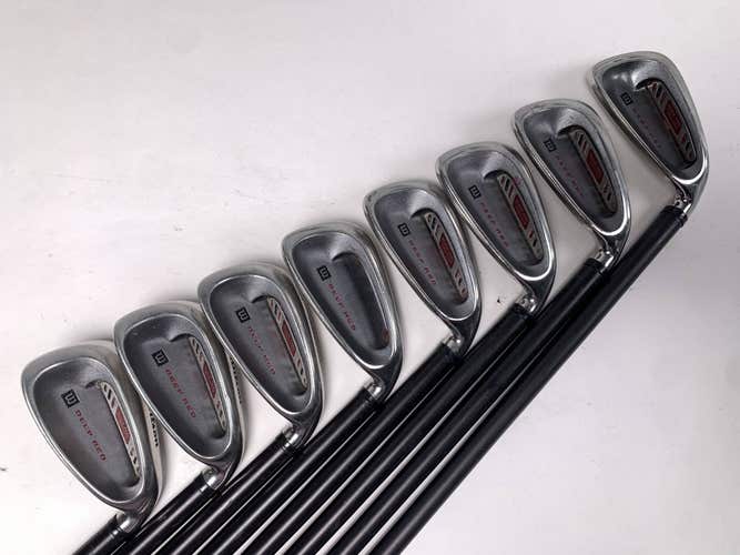 Wilson Deep Red Iron Set 3-PW Tri-Ply Fat Shaft Regular Graphite Mens RH