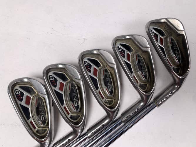 Ping G15 Iron Set 6-PW Black Dot AWT Regular Steel Mens RH