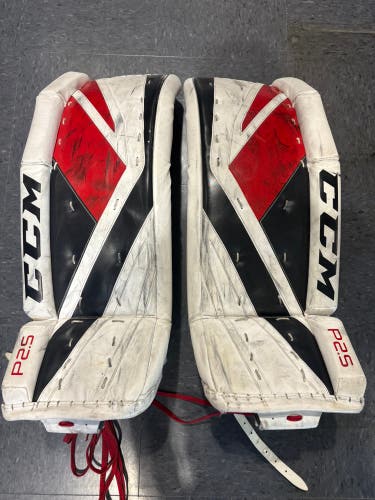 28+1" Junior CCM Premier P2.5 Goalie Leg Pads (Used)