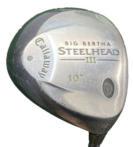 Callaway Big Bertha Steelhead III Driver 10* RH Men's Regular Graphite 43.5 Nice
