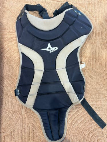 Black Intermediate All Star CP912LS Chest Protector | 15.5" (Used)