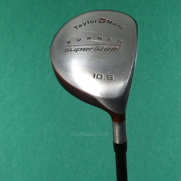 TaylorMade Burner Supersteel 10.5 Driver Factory R-80 Bubble Graphite Regular