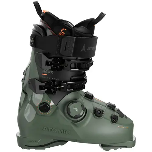 NEW 2024–2026 Atomic Hawx Prime 120 S BOA GW Ski Boots - 28.5 - Army Green / Black