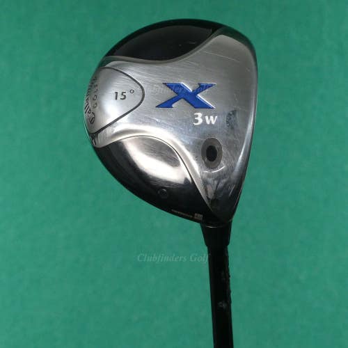 Callaway X 2006 Fairway 15 3 Wood Factory Fujikura 65g Graphite Stiff