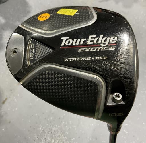 Tour Edge EXOTICS 0721 10.5 Driver 45" TENSEI AV Series 65 Stiff Flex USED