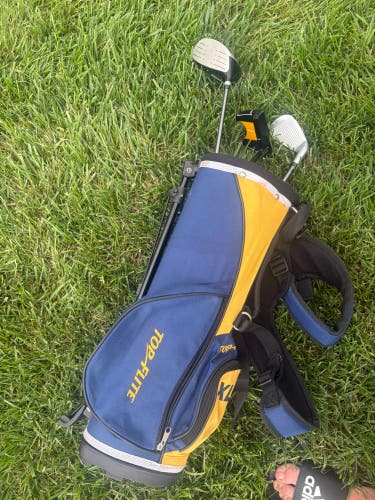 Top Flite Junior Left Hand Clubs (Full Set) (Used)