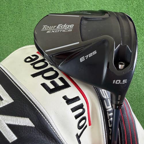 Tour Edge Exotics E725 Driver 10.5 Project X Denali 70g 6.0 Stiff Flex 45