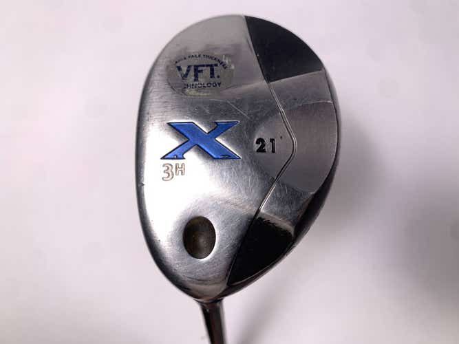LEFTY Callaway X 3 Hybrid 21* 80g Regular Graphite Mens LH