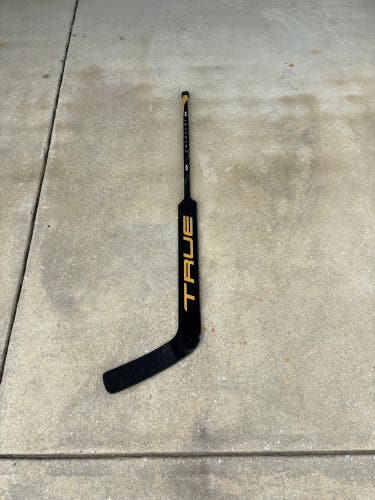 Senior True Catalyst 7x3 Full Right Goalie Stick 26" Paddle (Used)