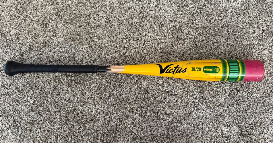 Victus Pencil hybrid USABat Certified Bat (-10) 20 oz 30" (Used)