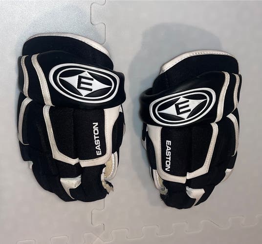 EASTON STEALTH S3 HOCKEY GLOVES BLACK USED