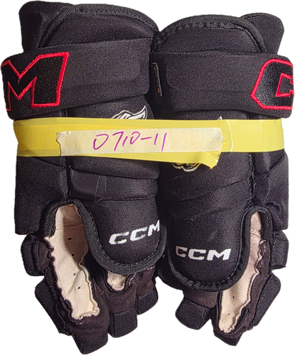 CCM HG4P3C Gloves 14" Pro Stock (Used)-0710-11