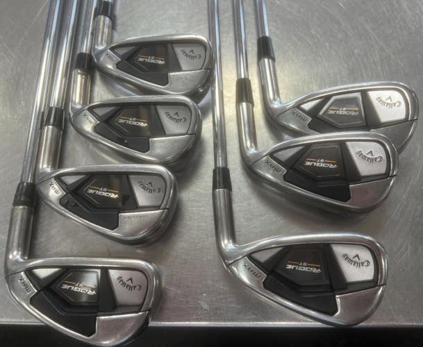 Used Callaway ROGUE ST MAX Mens Iron Set RH 4I-PW 11497-S000159432