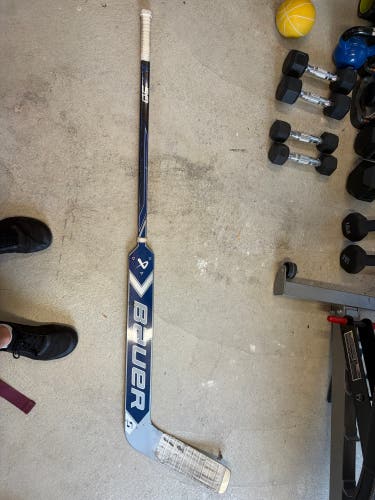 Senior Bauer Supreme M50 Pro Regular Goalie Stick 24" Paddle (Used)