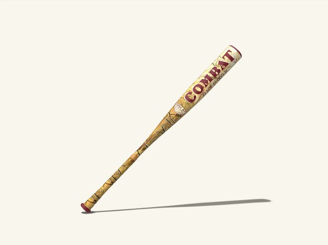 2026 Combat MFG Spec A1 Alloy BBCOR Certified Bat (-3) 30 oz 33" (New)