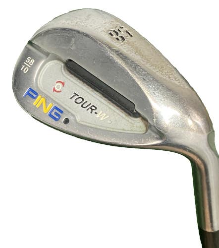 Ping Tour W Lob Wedge 58*10 Black Dot RH NS Pro Stiff Steel 35" Factory Grip