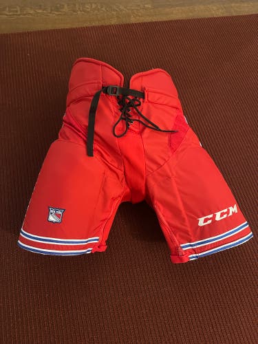 New York Rangers Senior XL+1 CCM HP35 Hockey Pants Pro Stock (New)