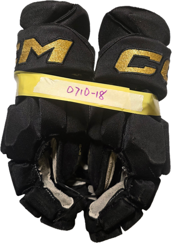 CCM HGJSCHL Gloves 14" Pro Stock (Used)-0710-18