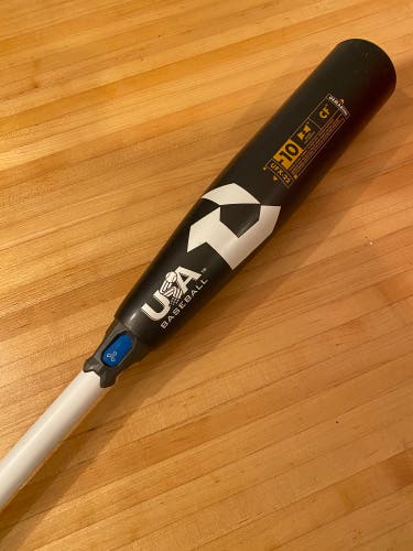 2022 DeMarini CF Composite USABat Certified Bat (-10) 19 oz 29" (Used)