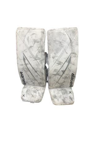 Bauer Vapor X5 Pro Goalie Leg Pads Used Intermediate Large 32"+