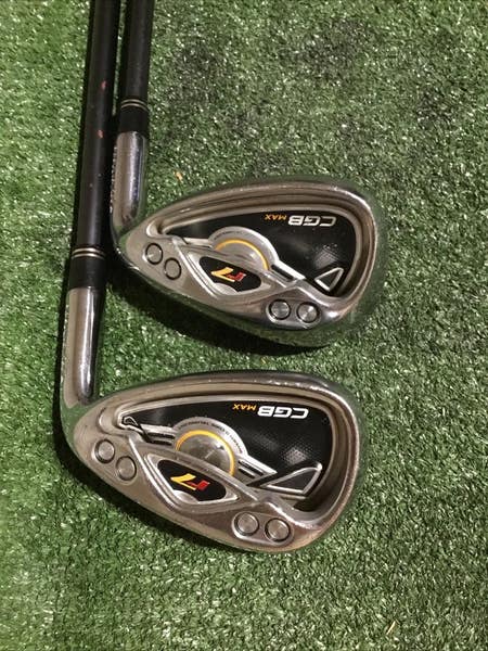 Taylormade R7 CGB MAX Irons Set (7-SW) Seniors REAX 55 Graphite