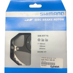 Shimano Disc Brake Rotor SM-RT76 Deore XT New 160mm