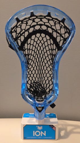 Brand New ECD Ion FROST BLUE prestrung with Hero 4.0 Mesh Elite Pocket