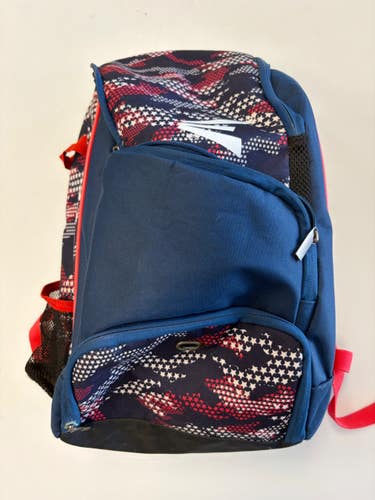 Used Easton BACKPACK BB/SB Player Backpack Navy Blue And Red 11860-S000311938