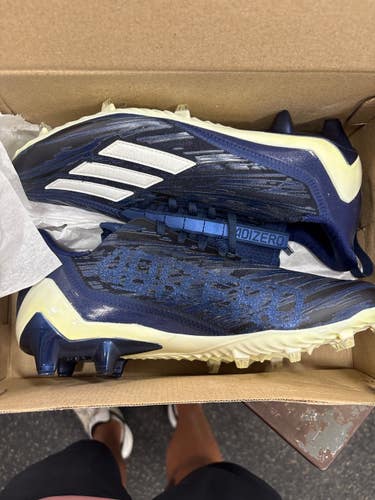 Used Adidas Adult FB Cleats Navy Blue Senior 11 11337-S000491352
