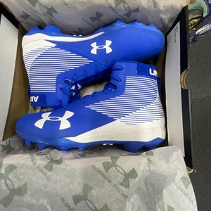 Used Under Armour Adult FB Cleats Navy Blue Senior 11 11337-S000491353