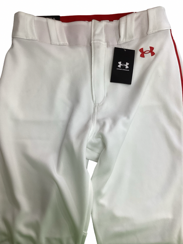 Used Under Armour KNICKERS BB/SB Pant Mens Red And White MD 11613-S000185767