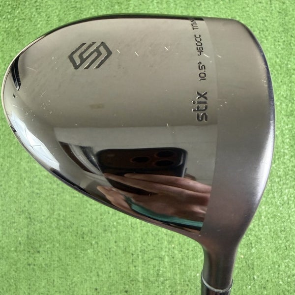 Stix Golf Driver 460cc 10.5 Titanium Aldila RIP 60g Stiff Flex 46