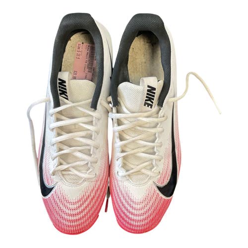 Used Nike Adult FB Cleats White Senior 10.5 (no soles) 11450-S000524675