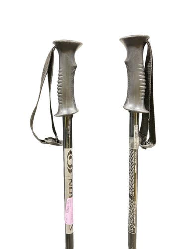Used Salomon DYNAMIC ALUMINIUM Mens DH Ski Pole Black 115 cm / 46 in 11847-S000036974