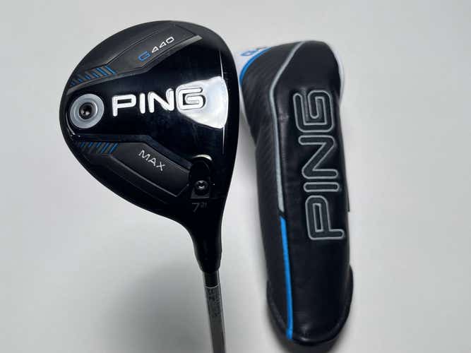 Ping G440 MAX 7 Fairway Wood 21* Alta Quick 45g Senior Graphite Mens RH HC