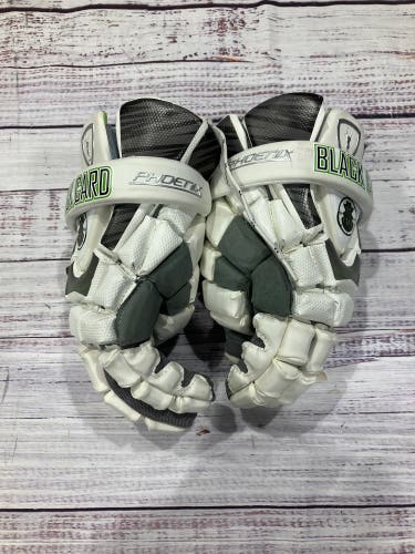 White 13" Adrenaline Phoenix Lacrosse Gloves (New)
