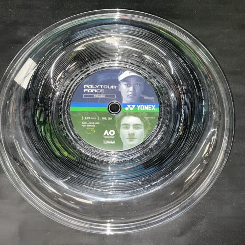 Yonex Poly Tour Force 16L 1.25mm/200m/656ft Tennis String Reel