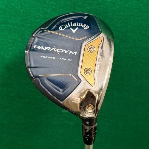 Callaway Paradym 15 Fairway 3 Wood Aldila Ascent 60-R Graphite Regular
