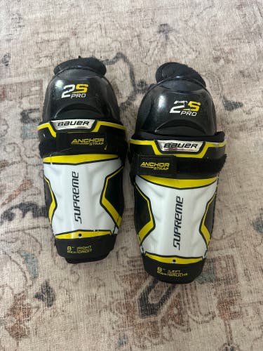 Youth Bauer Supreme 2S 8" Shin Pads (Used)