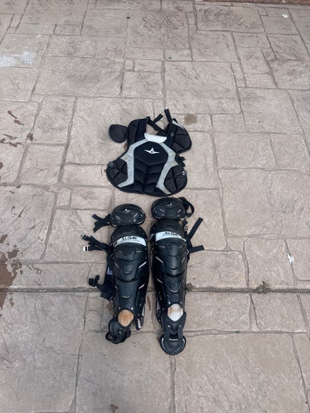 Black/Gray All Star System 7 Axis Catcher's Set (Used)