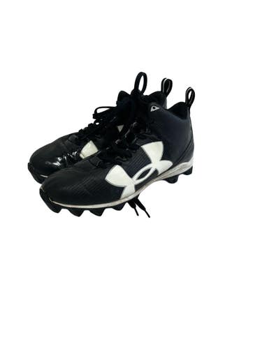 Used Under Armour CRUSHER Adult FB Cleats Black Senior 7.5 11692-S000154030