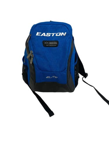 Used Easton GAME READY YOUTH ELITE BB/SB Player Backpack Black And Royal Blue 11692-S000154145