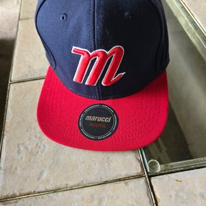 Blue Kids Unisex One Size Fits All Marucci Hat (New)