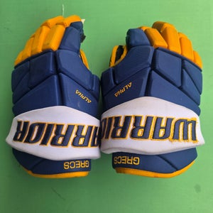 Blue Senior Warrior Alpha Pro Gloves 13" Pro Stock